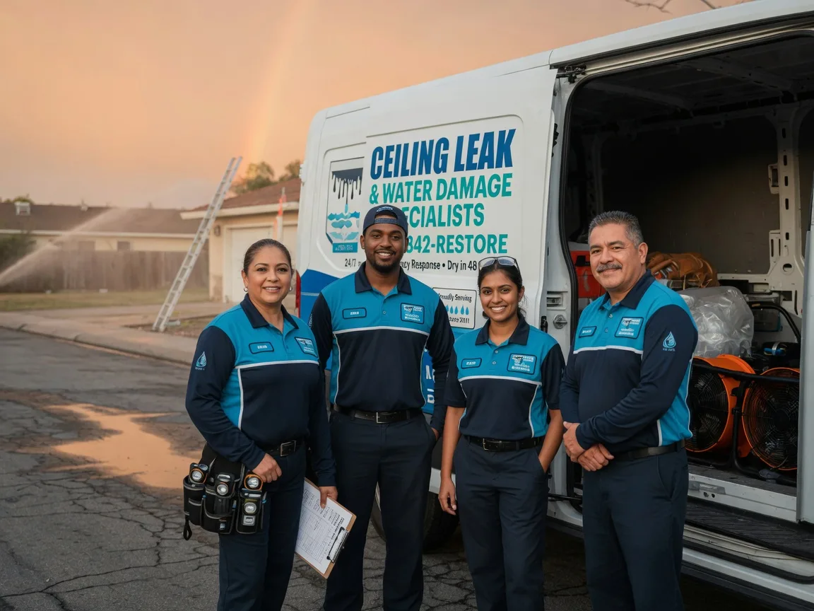 Ceiling Leak Cleanup company in Berger, MO