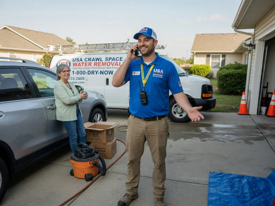 Crawl Space Water Removal Berger, MO FAQs